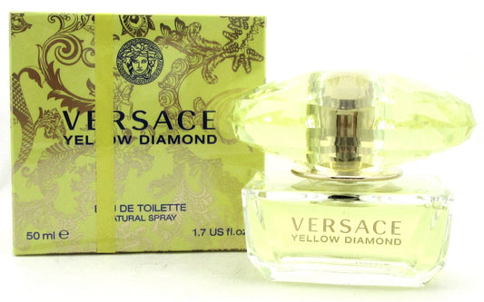 Yellow Diamond Perfume by Versace 1.7 oz.EDT Spray for Women.New in Damaged Box.