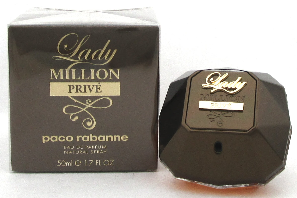 Lady Million PRIVE by Paco Rabanne 1.7 oz EDP Spray for Women. New. DAMAGED Box.