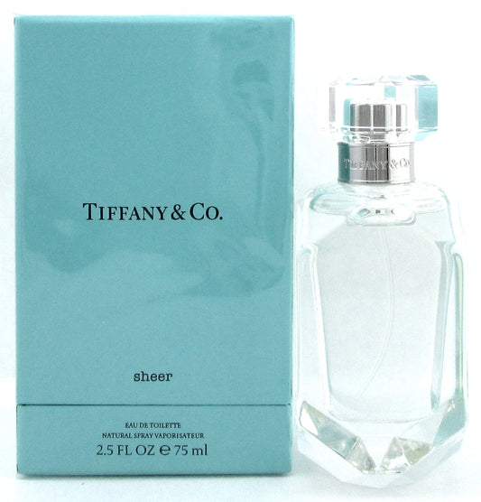 Tiffany SHEER Perfume by Tiffany & Co 2.5 oz. EDT Spray. NEW Sealed DAMAGED Box