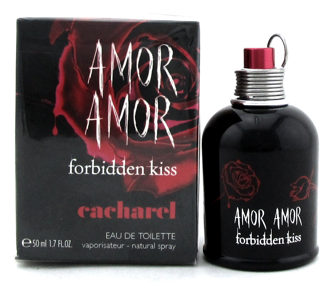 Amor Amor Forbidden Kiss by Cacharel 1.7 oz. EDT Spray for Women. Damaged Box.