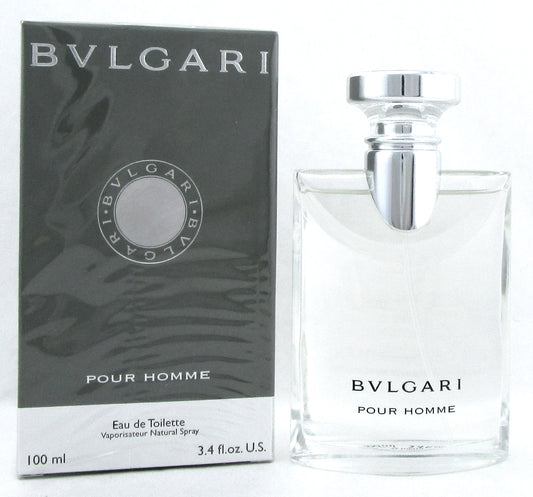 Bvlgari Pour Homme Cologne 3.4 oz. EDT Spray for Men. New. Imperfect Box