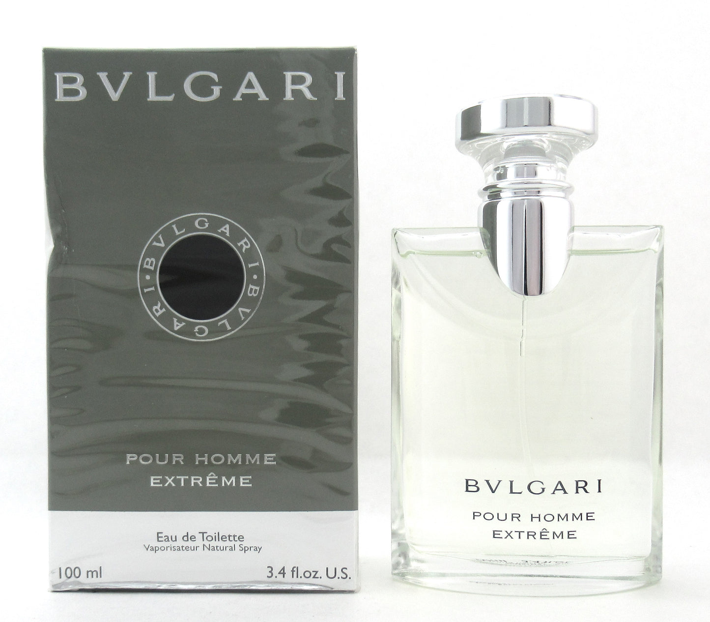 Bvlgari Pour Homme EXTREME Eau de Toilette Spray for Men 100 ml./ 3.4 oz. New Damaged Box