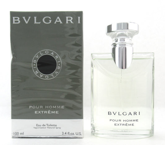 Bvlgari Pour Homme EXTREME Eau de Toilette Spray for Men 100 ml./ 3.4 oz. New Damaged Box