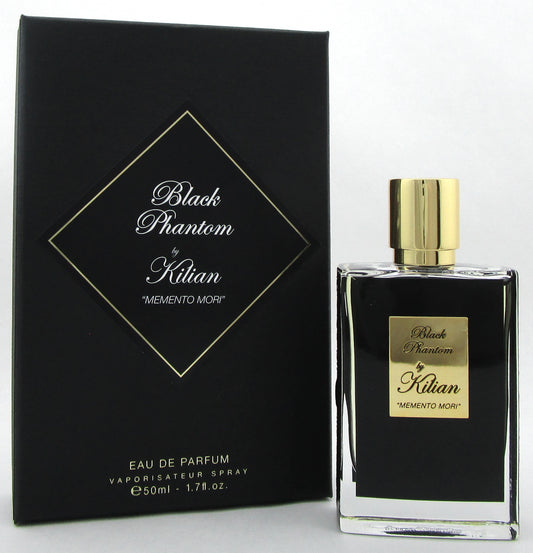 Black Phantom by Kilian "Memento Mori" 1.7 oz. EDP REFILLABLE Spray.New Box 3700550218319