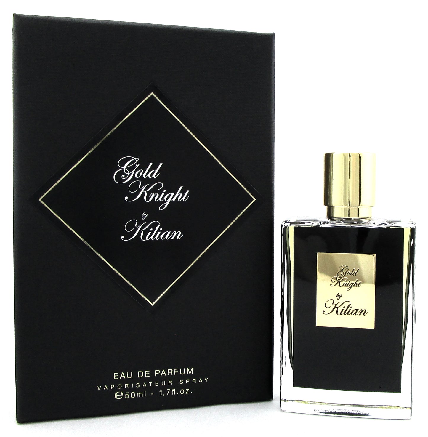 Gold Knight by Kilian 1.7 oz. Eau de Parfum REFILLABLE Spray for Men. Sealed Box