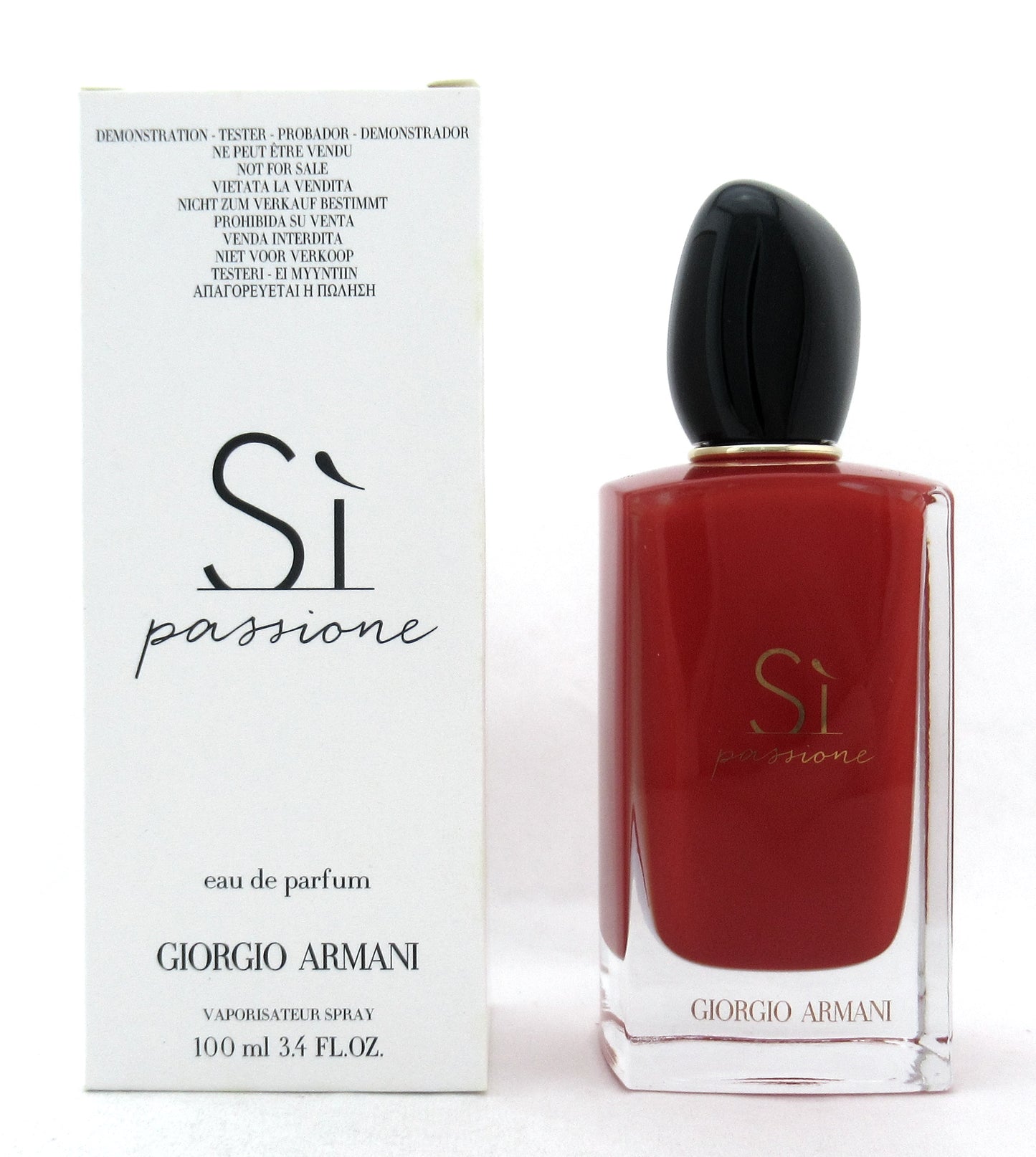 Si Passione by Giorgio Armani 3.4 oz EDP Spray for Women New Tester w/Cap