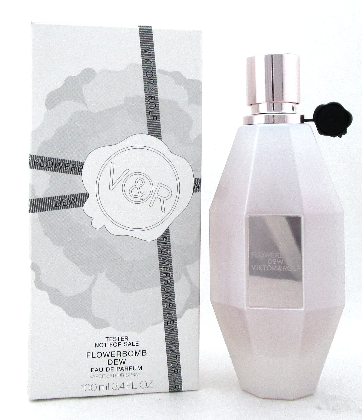 Flowerbomb Dew by Viktor & Rolf 3.4 oz. EDP Spray for Women. New Tester with Cap
