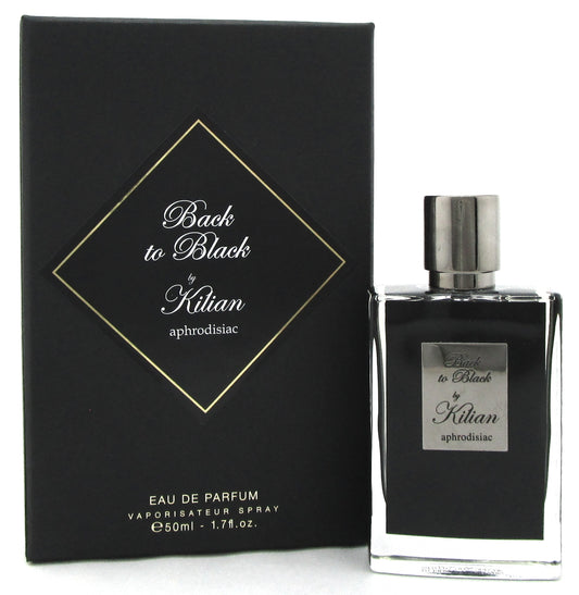 Back to Black by Kilian Aphrodisiac 1.7 oz EDP Refillable Spray Men New DAMAGED Box