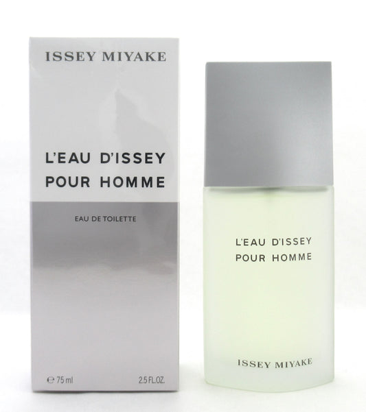 Issey Miyake L'eau D'issey Pour Homme 2.5 oz. EDT Spray for Men New Damaged Box