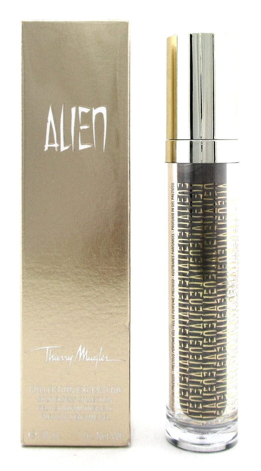 Alien by Thierry Mugler 1.0 oz. Precious Perfume Gel for Women. New DAMAGED Box