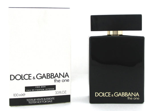 The One by Dolce & Gabbana 3.3 oz. EDP Intense Spray for Men. New Tester w/Cap