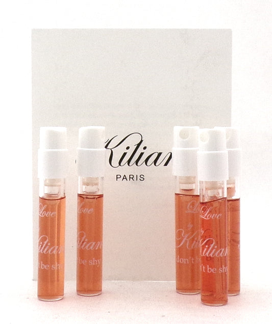 Kilian Love Don't Be Shy 1.5 ml. Eau de Parfum Sample Spray for Women. LOT of 5 Vials. New