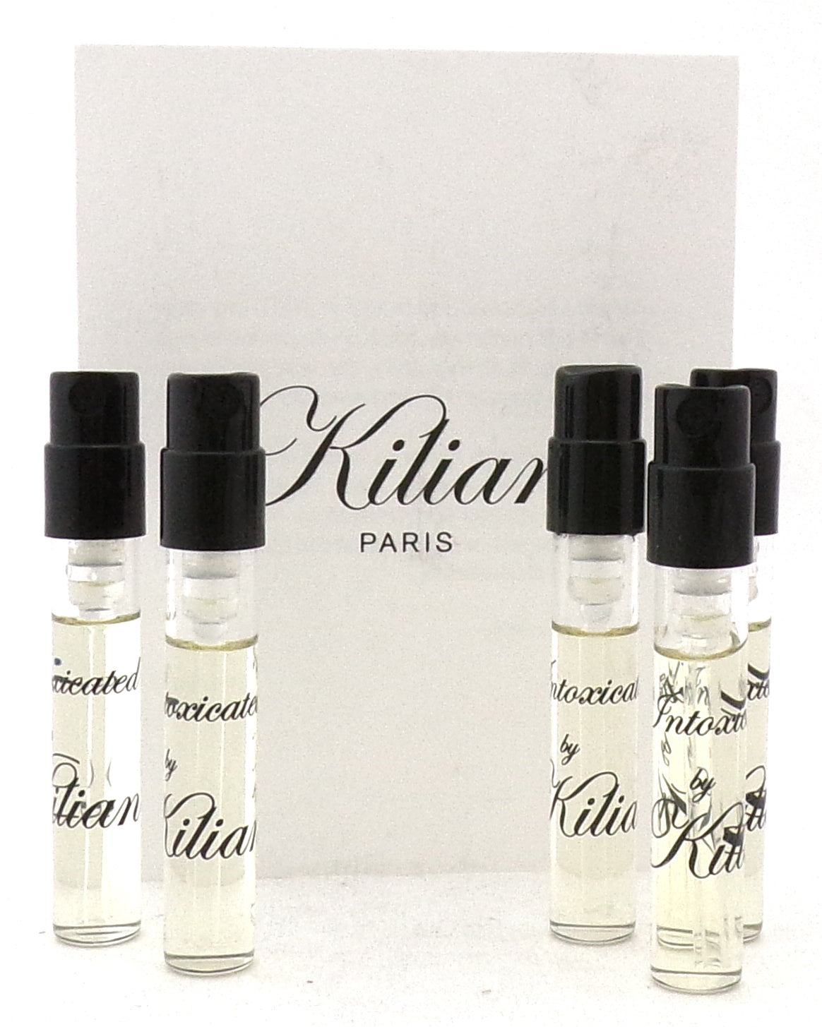 Kilian Intoxicated 1.5 ml. Eau de Parfum Sample Spray Unisex. LOT of 5 Vials. New