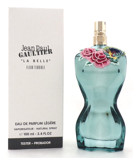 Jean Paul Gaultier La Belle FLEUR TERRIBLE 3.4 oz. Eau de Parfum LEGERE for Women. New Tester