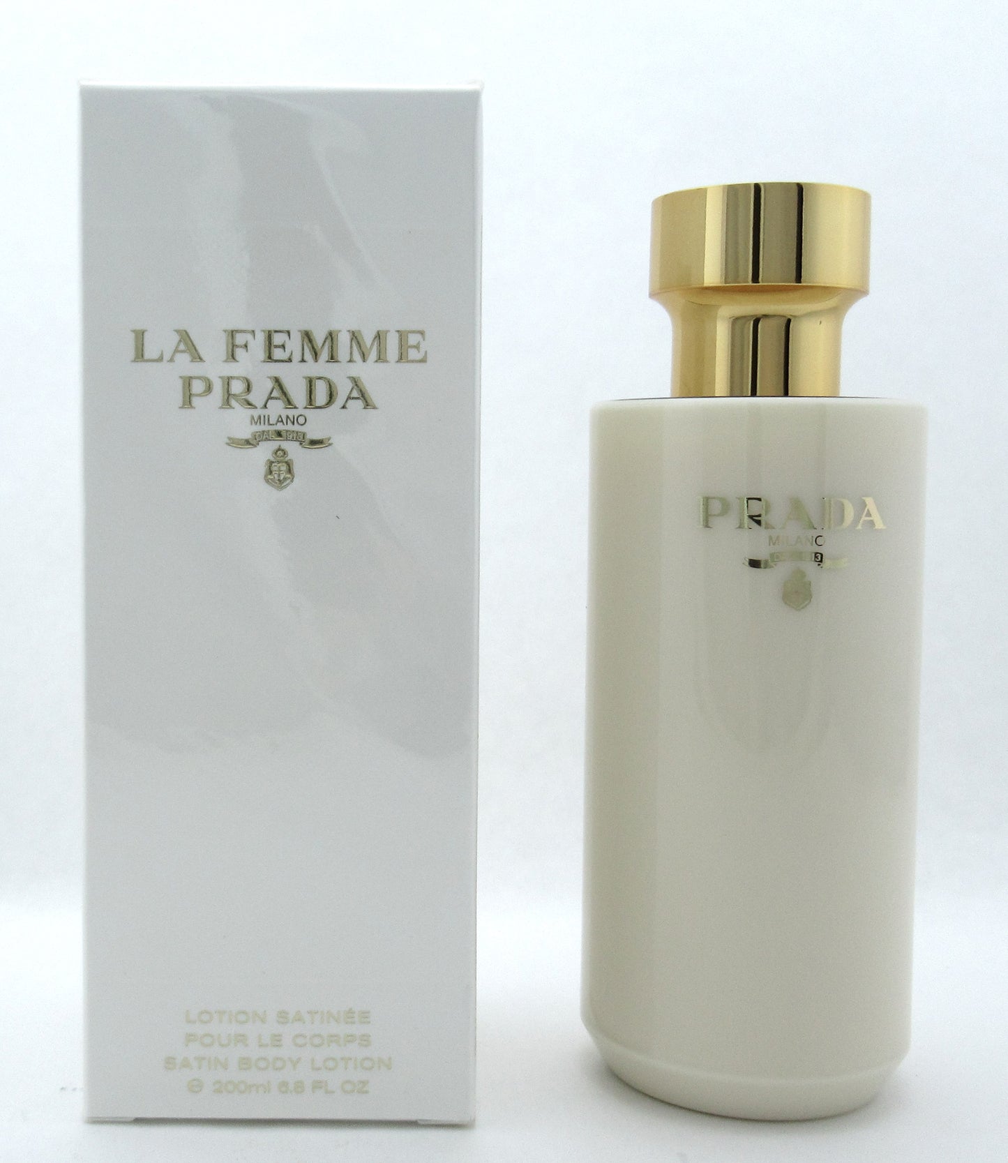 Prada La Femme for Women Satin Body Lotion 6.8 oz./ 200 ml. New in Sealed Box