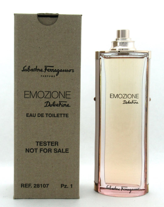 Emozione Dolce Fiore by Salvatore Ferragamo 3.1 oz. EDT Spray for Women TESTER