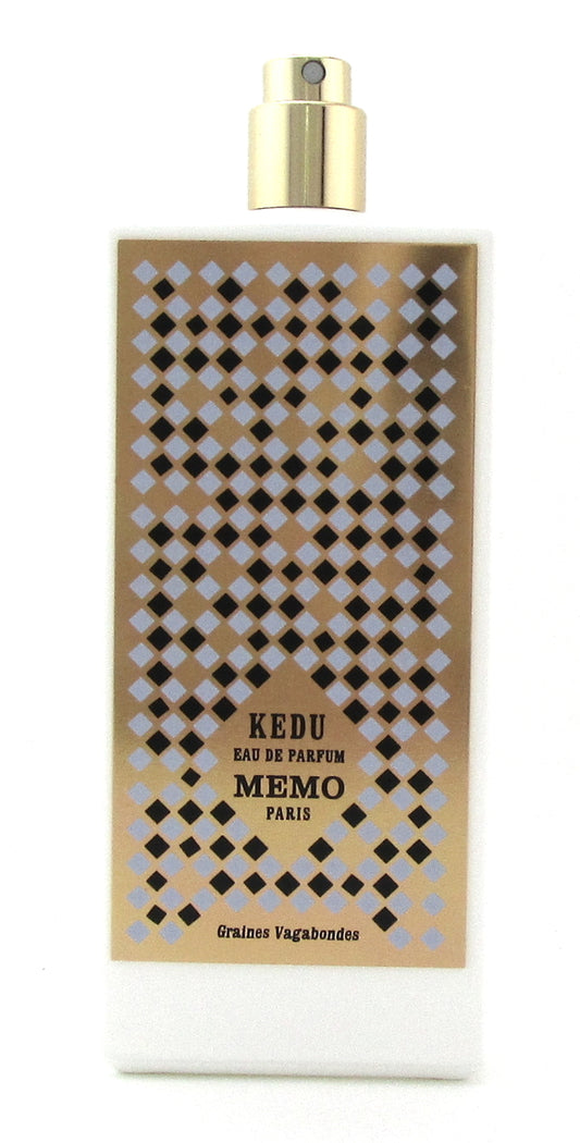 Kedu by Memo Paris 2.53 oz./ 75 ml. Eau de Parfum Spray Unisex New Tester NO Cap