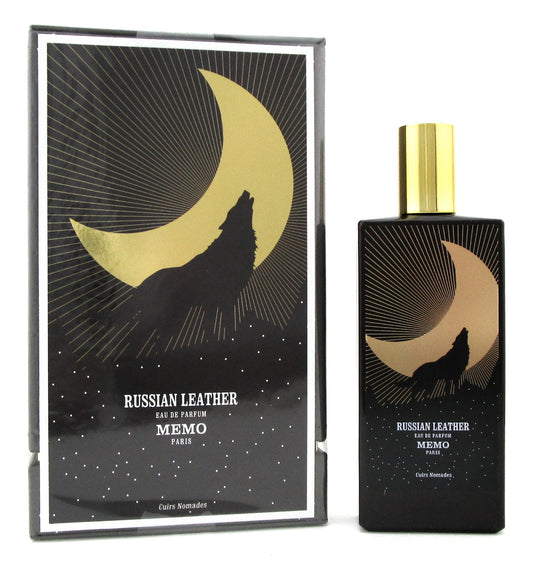 Russian Leather by Memo Paris 2.53 oz Eau de Parfum Spray Unisex. New Sealed Box