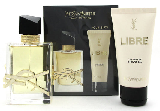 Yves Saint Laurent Libre 1.6 oz EDP Spray + 1.6 oz Shower Gel. New Women's SET
