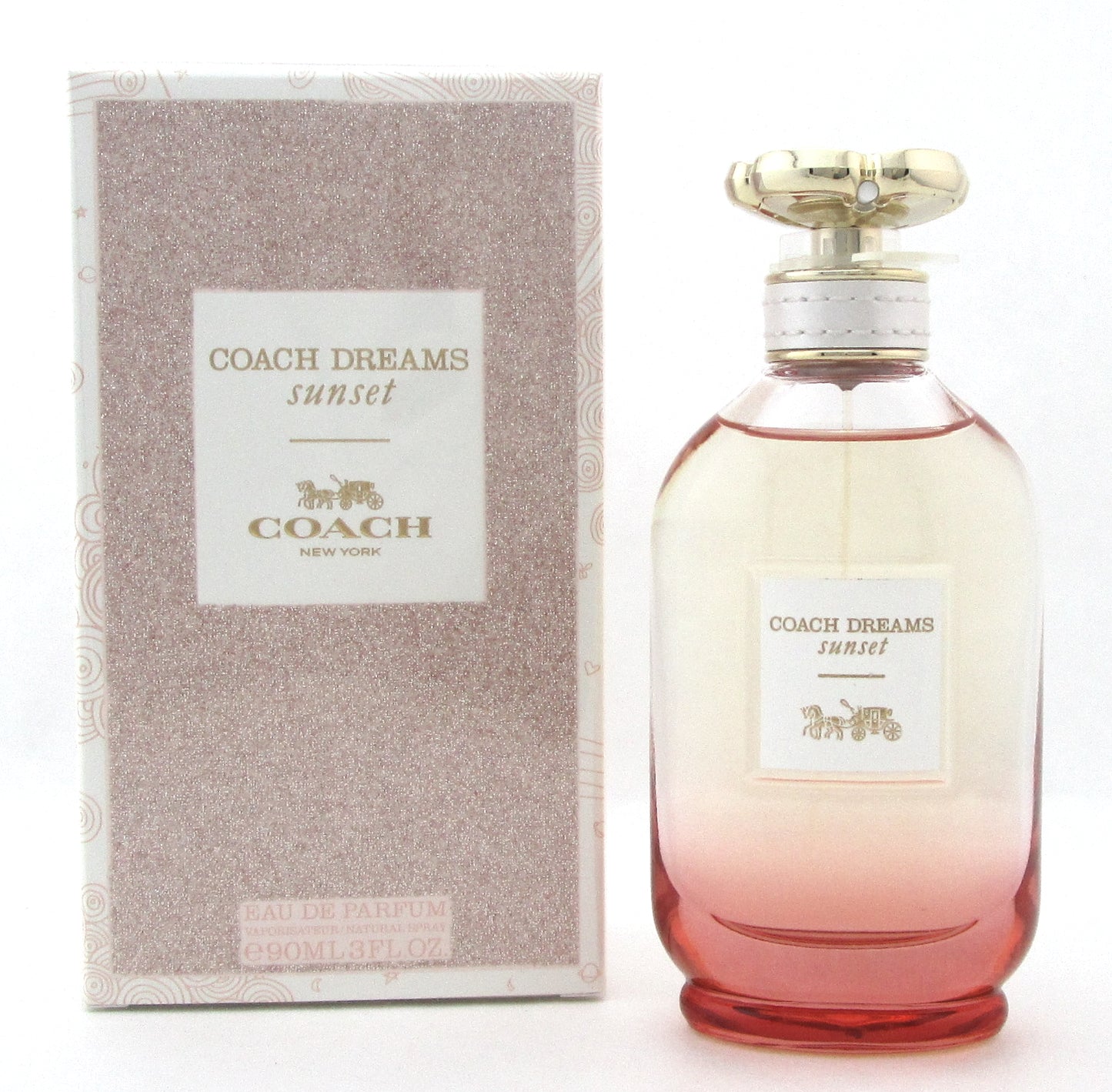 Coach DREAMS SUNSET by Coach 3.0 oz. Eau de Parfum Spray for Women. New in Box