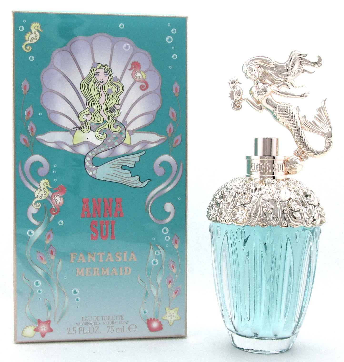 Fantasia Mermaid by Anna Sui 2.5 oz. Eau de Toilette Spray for Women. New Box