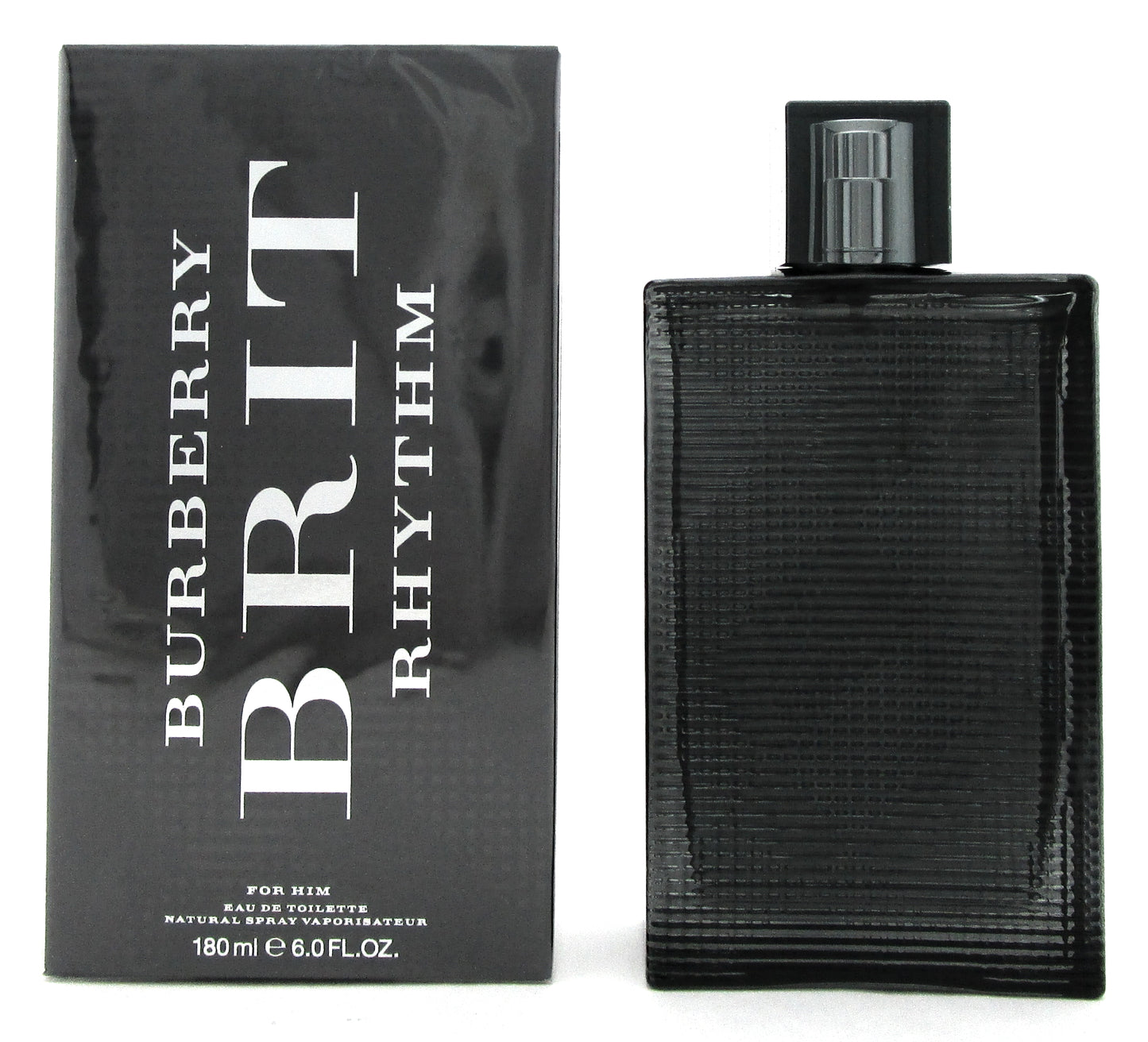 Burberry Brit Rhythm for HIM by Burberry 6.0 oz. EDT Spray for Men. New in Box