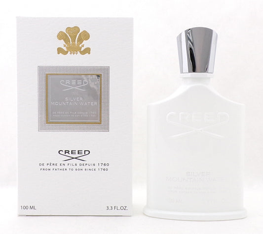 Creed Silver Mountain Water 3.3 oz/100 ml Eau de Parfum Spray Unisex. New in Box No plastic