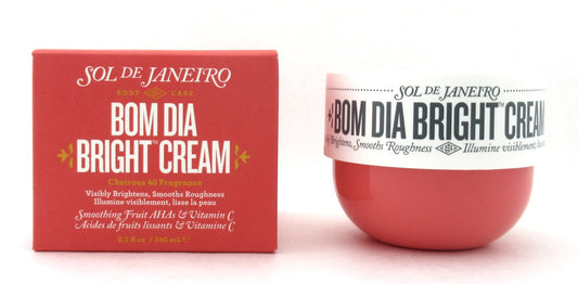 Sol De Janeiro Bom Dia Bright Cream 8 oz./ 240 ml. New In Box