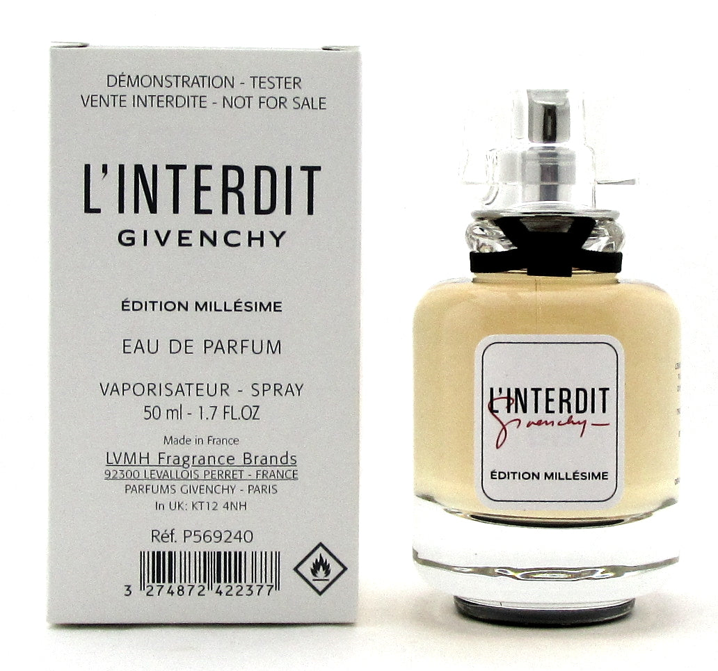 Givenchy L'interdit Edition Millesime 1.7 oz. EDP Spray for Women. New Tester w/Cap