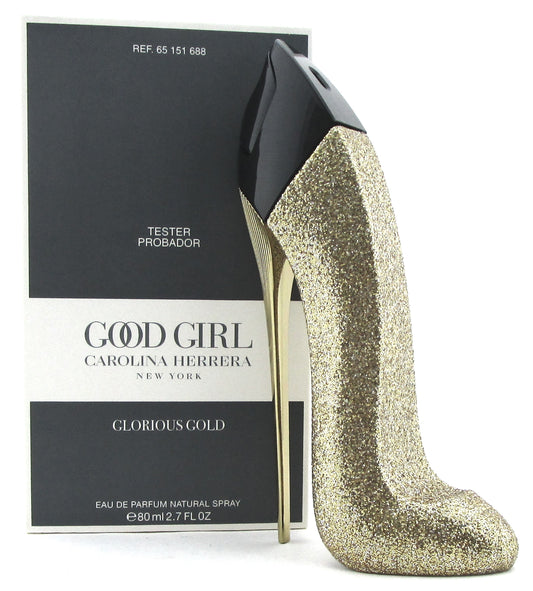 Good Girl Glorious Gold by Carolina Herrera 2.7 oz. EDP Spray Women. New Tester