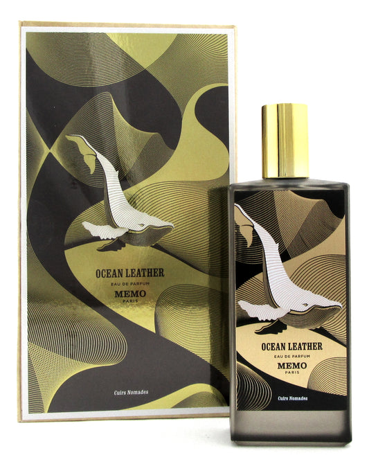 OCEAN Leather by Memo Paris 2.53 oz. Eau de Parfum Spray Unisex. New Sealed Box