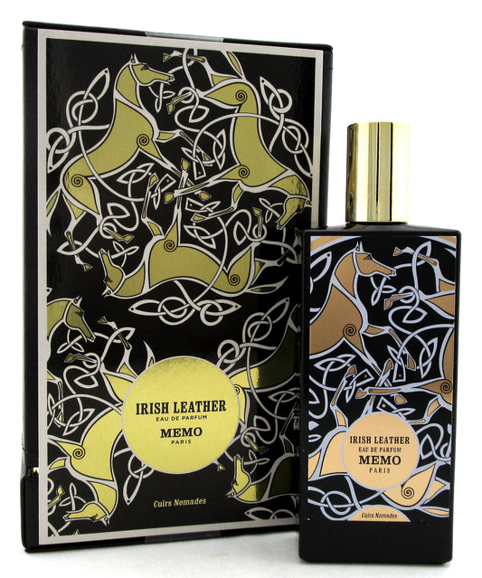 Irish Leather by Memo Paris 2.53 oz. Eau de Parfum Spray Unisex. New in Box