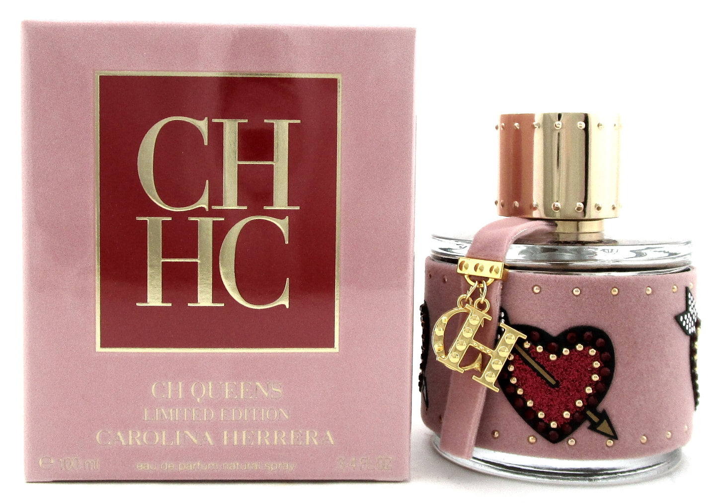 CH QUEENS by Carolina Herrera 3.4 oz. EDP Spray Limited Edition for Women New Sealed Box