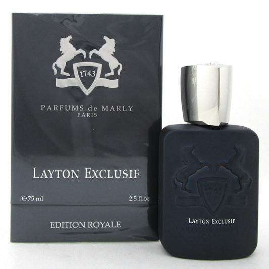 Parfums de Marly LAYTON EXCLUSIF 2.5 oz. PARFUM Spray for Men. New Sealed Box