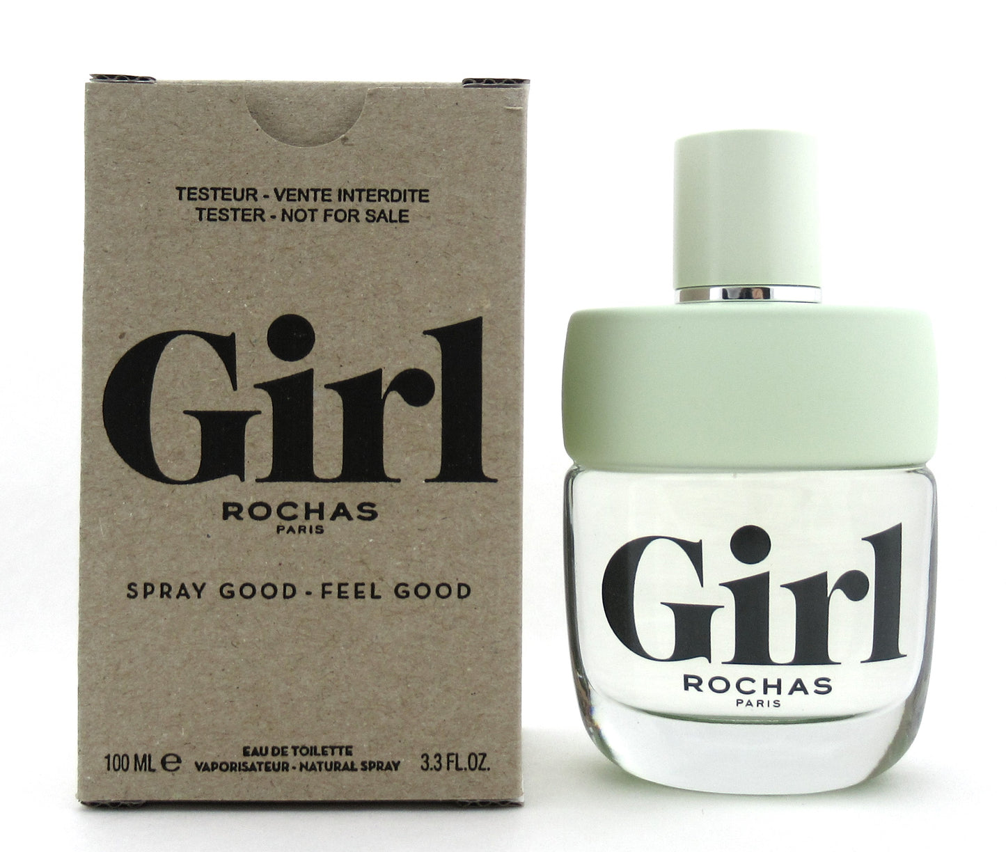 Girl by Rochas Eau de Toilette Spray for Women 100 ml./ 3.3 oz. New Tester