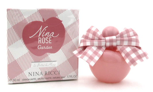 Nina Rose Garden by Nina Ricci 1.7 oz. Eau de Toilette Spray. New DAMAGED Box