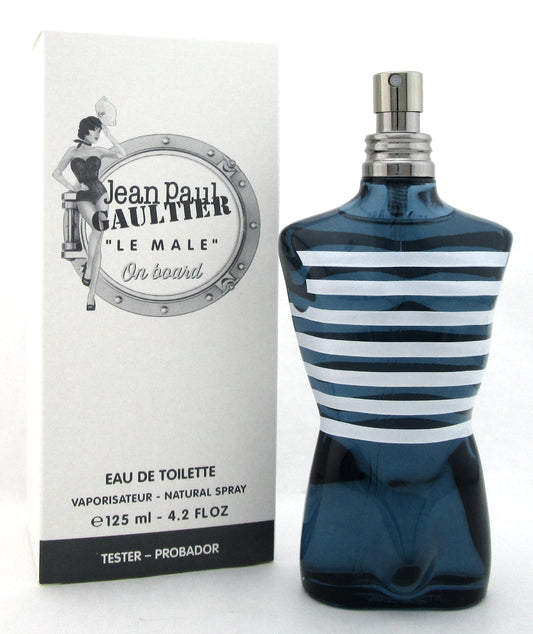 Jean Paul Gaultier Le Male ON BOARD Edition 4.2 oz. EDT Spray for Men.New Tester