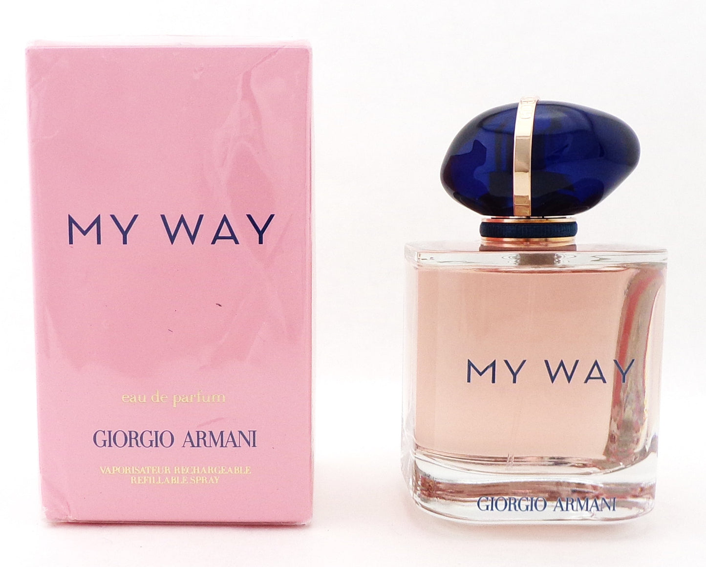 My Way by Giorgio Armani 3.0 oz. EDP Spray Refillable for Women. New DAMAGED Box