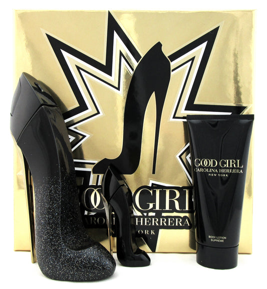 Good Girl by Carolina Herrera 2.7oz.&7ml. EDP SUPREME Spray+ 3.4oz.B/Lot New SET