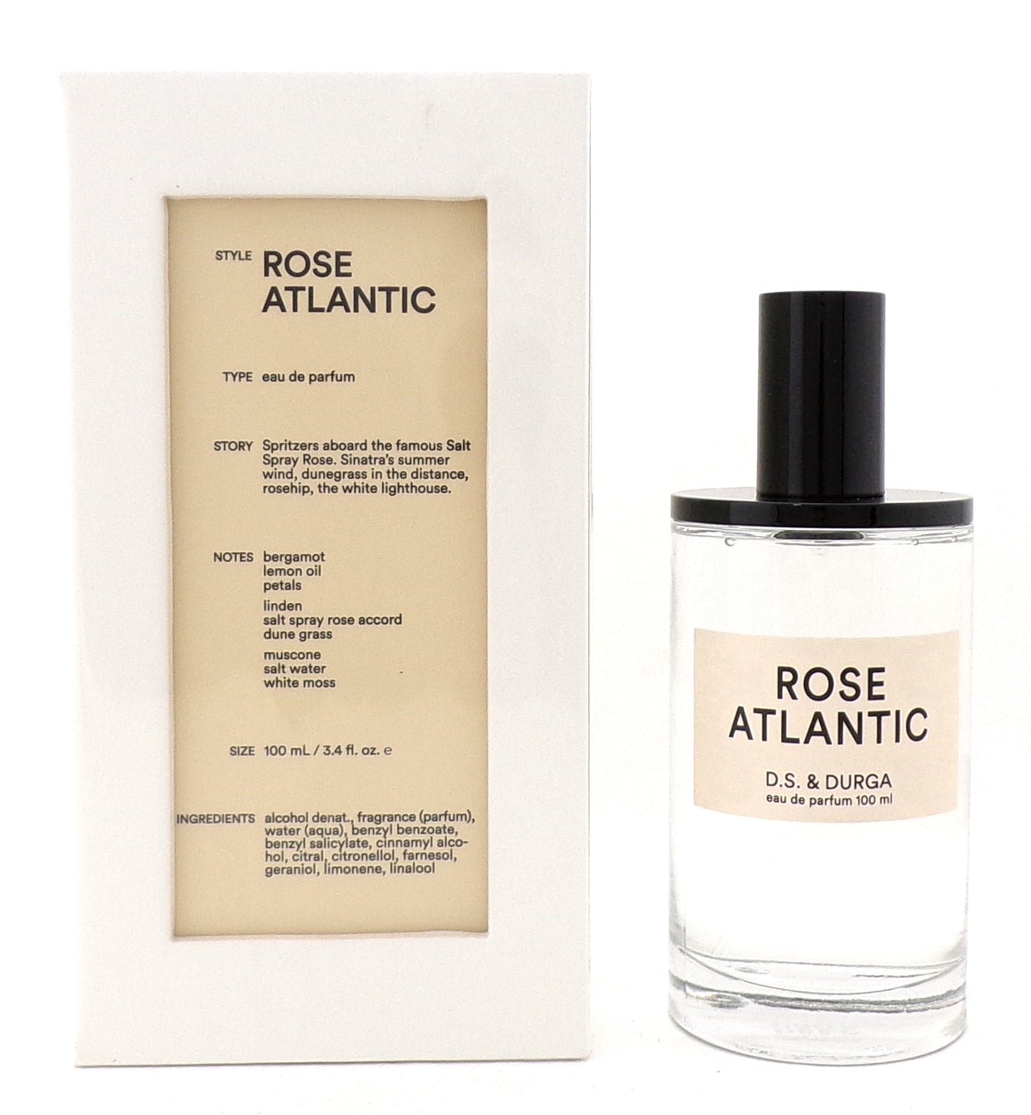 Rose Atlantic by D.S. & Durga 3.4 oz.Eau de Parfum Spray. New Sealed Box