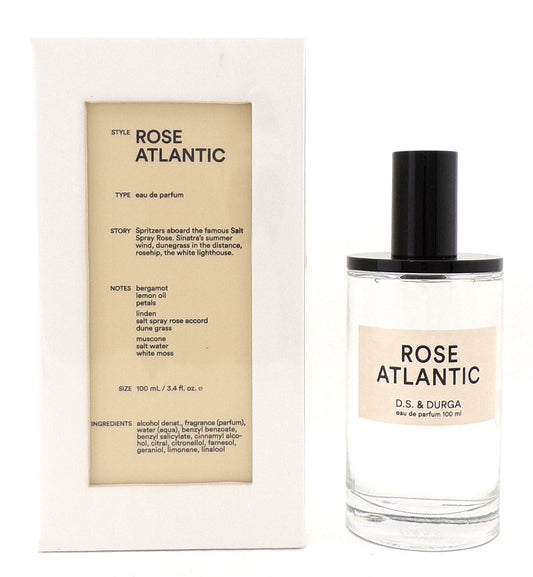 Rose Atlantic by D.S. & Durga 3.4 oz.Eau de Parfum Spray. New Sealed Box