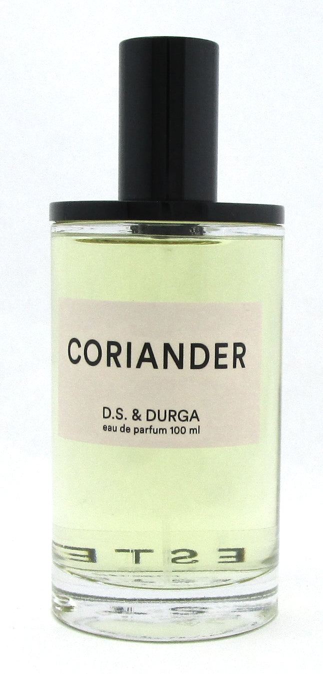 D.S. & Durga Coriander Cologne for Unisex 3.4 oz. Eau de Parfum Spray New Tester