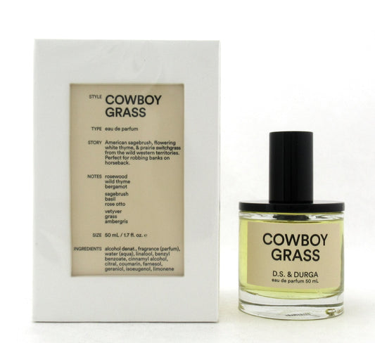 D.S. & Durga Cowboy Grass 1.7 oz./ 50 ml. Eau de Parfum Spray for Men New In Box