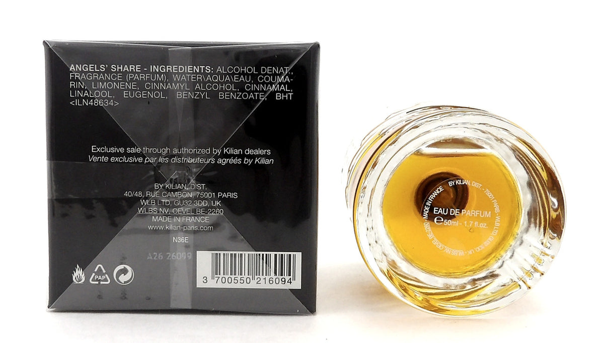 Angels Share by Kilian 1.7 oz. EDP REFILLABLE Spray Unisex New Sealed Box