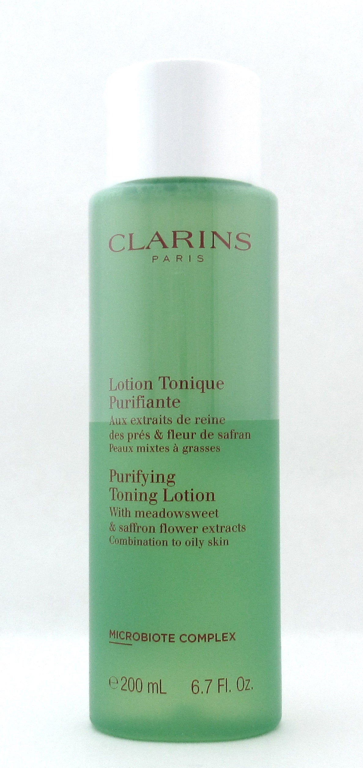 Clarins Purifying Toning Lotion Combination to Oily Skin 6.7 oz. New Sealed