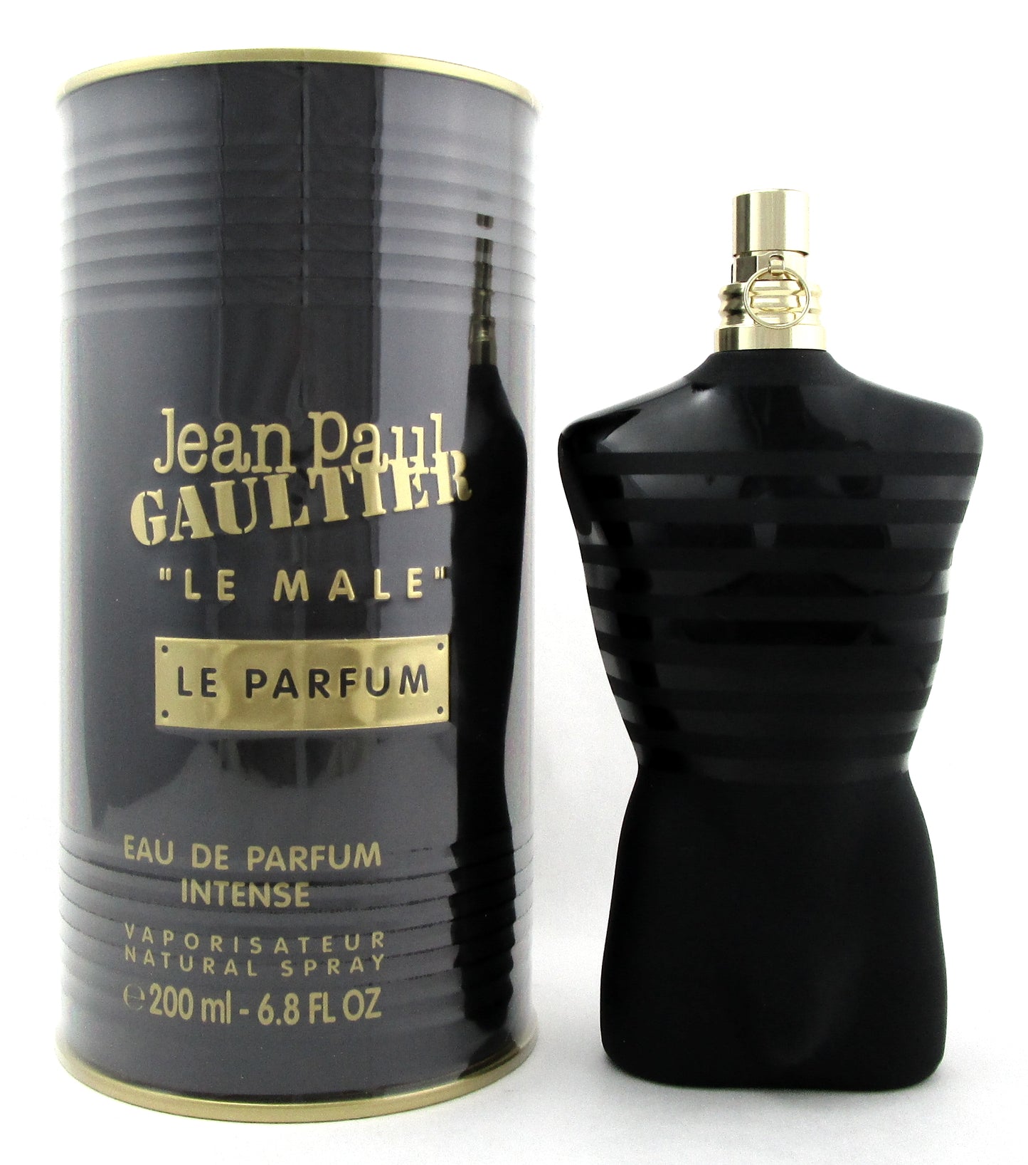 Jean Paul Gaultier Le Male LE PARFUM 6.8oz. EDP INTENSE Spray. New DAMAGED Box
