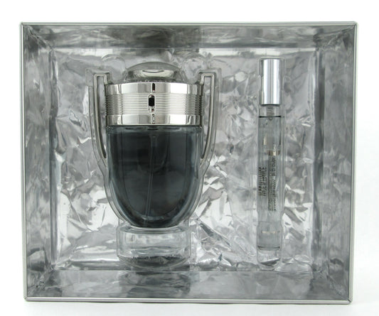 Invictus by Paco Rabanne Gift Set for Men 3.4 oz.+ 10 ml. Eau de Toilette Spray New