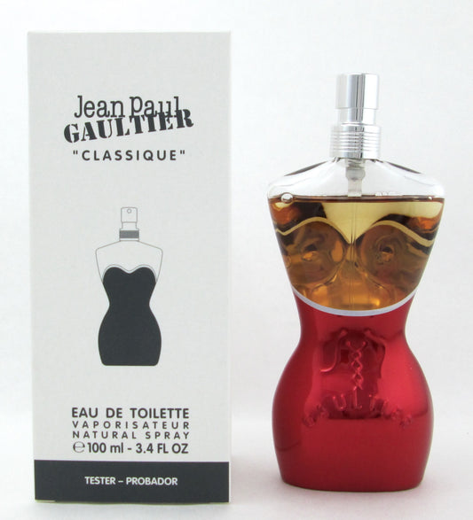 Jean Paul Gaultier Classique by Jean Pal Gaultier Eau De Toilette Spray for Women Limited Edition 100 ml./ 3.4 oz. New Tester