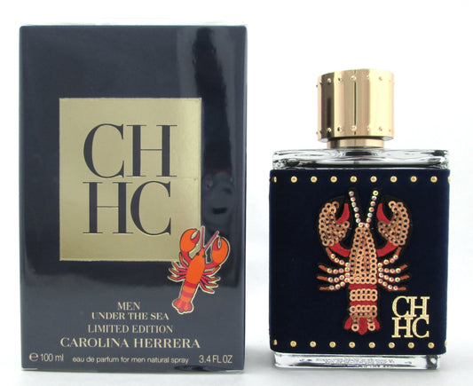 CH Men Under The Sea Cologne Carolina Herrera 3.4 oz. EDP Spray for Men LTD New