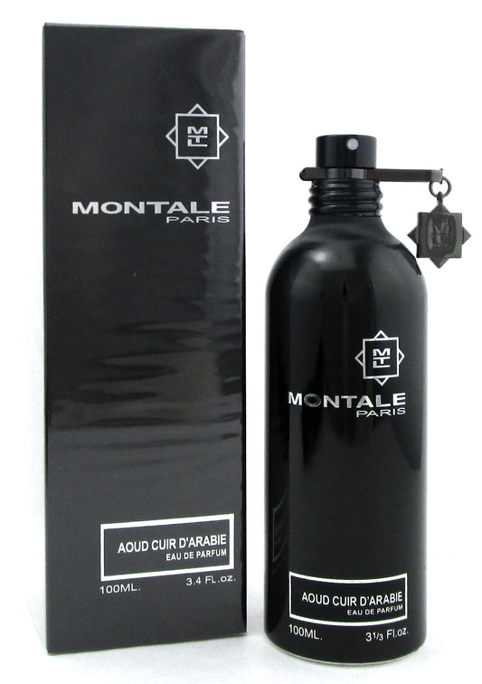 Montale Aoud Cuir D'arabie by Montale 3.4 oz Eau de Parfum Spray for Men. New Box